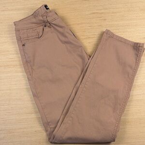 Barbell Apparel Men’s Pants Size 34x33 | Athletic Fit Stretch Chino | Khaki